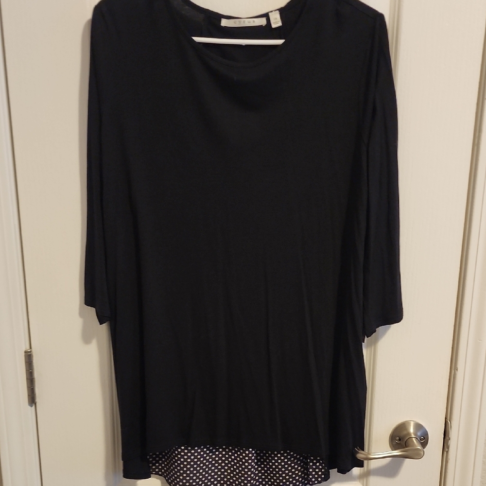 Elegant Black Women's Top